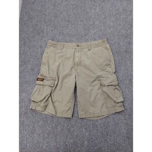 Polo Jeans Ralph Lauren Shorts Men 38 Olive Green Ripstop Cargo Military Surplus